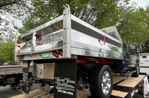 Photo of aluminum body on steel subframe and chassis.